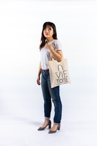 「La vie en tote」の トートバッグ